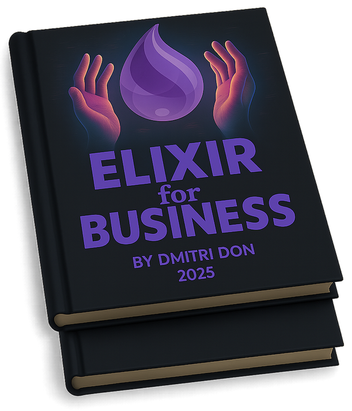 Elixir for Business Book Cover